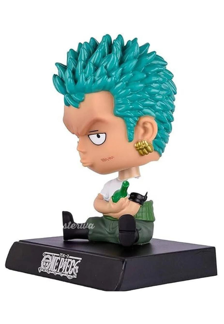 Roronoa Zoro Bobble Head with Mobile Holder