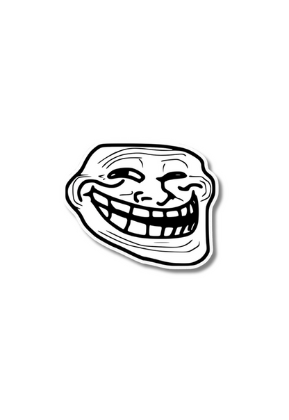 Troll Face Meme Sticker