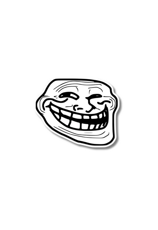 Troll Face Meme Sticker