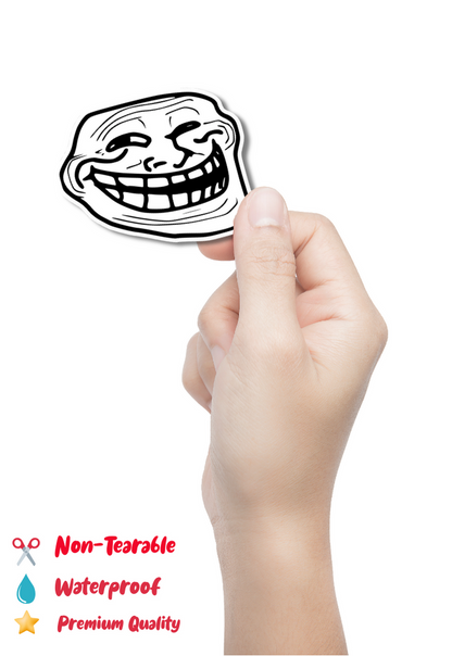 Troll Face Meme Sticker