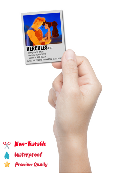 HERCULES Movie Card Sticker