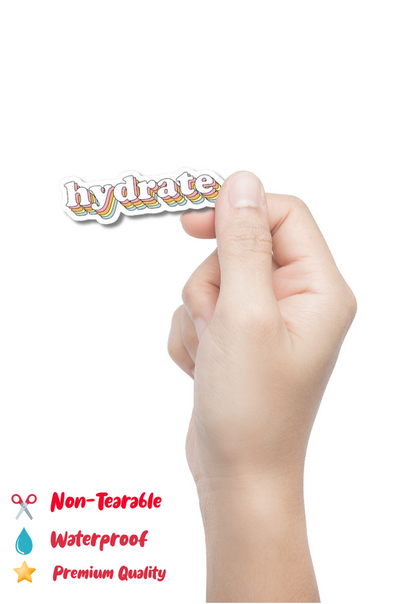 Hydrate Sticker