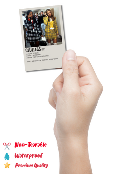 CLUELESS Movie Card Sticker