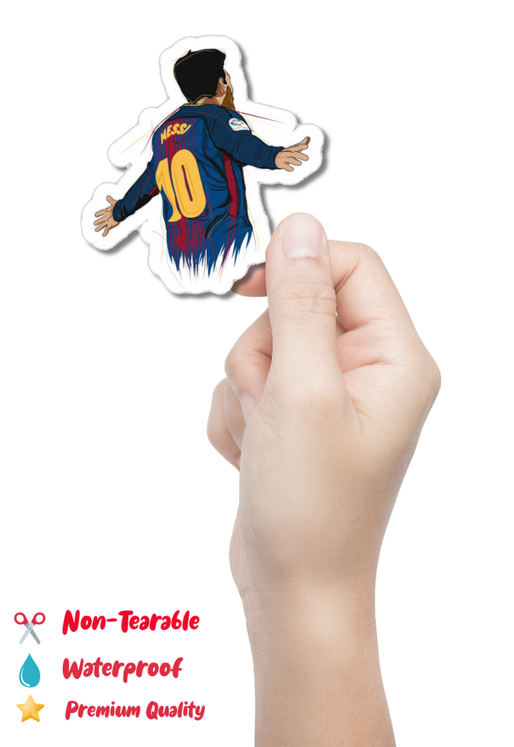 Leonel Messi Goal Celebration Sticker