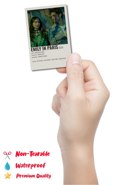 EMILY IN PARIS Movie Card Sticker