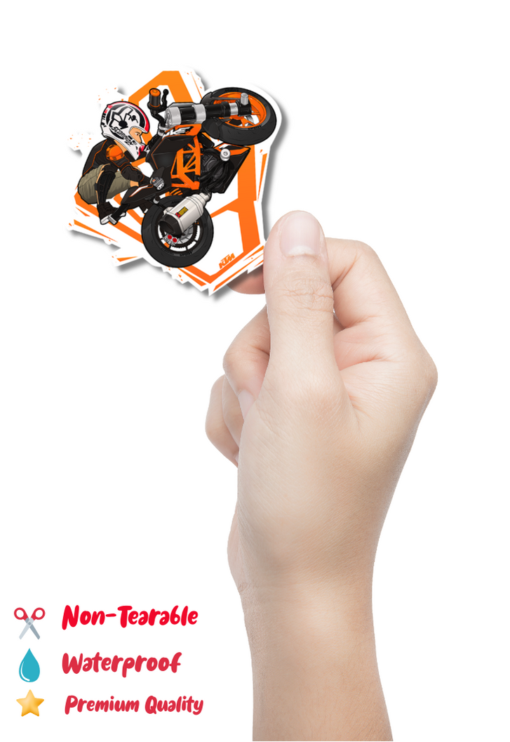 KTM Stunter Sticker