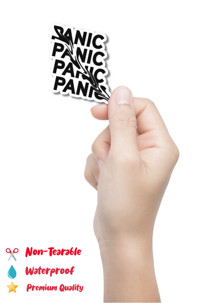 Panic Sticker