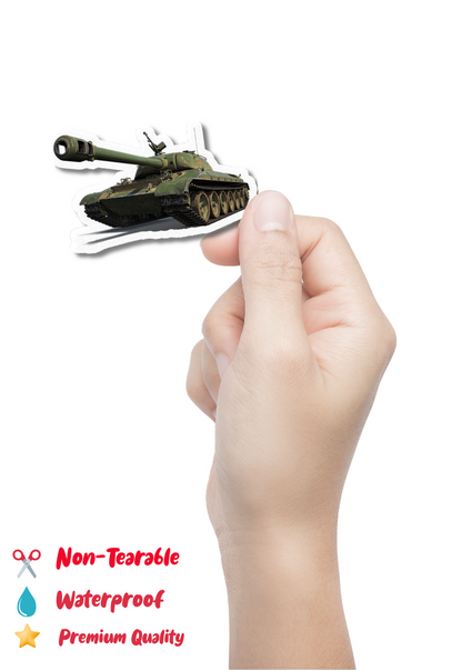 Military Tank Sticker