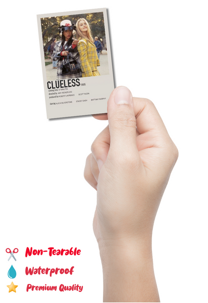 CLUELESS Movie Card Sticker