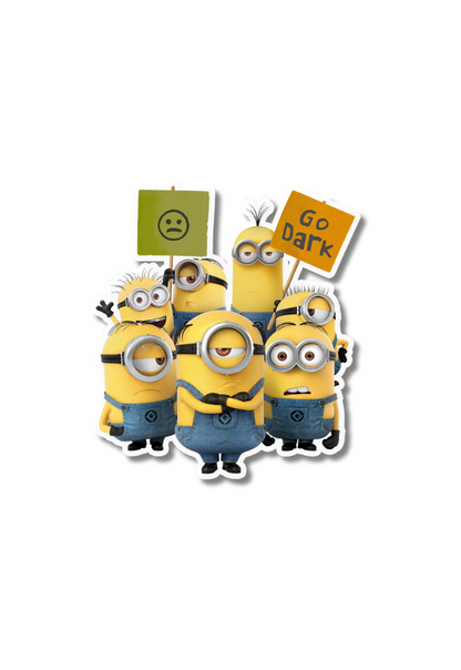 Minions Group Sticker