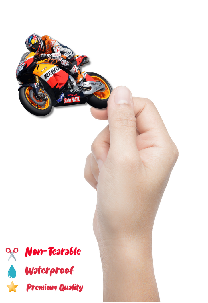 Dani Pedrosa MotoGP Sticker