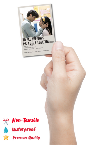 TO ALL THE BOYS: P.S. I STILL LOVE YOU Movie Card Sticker