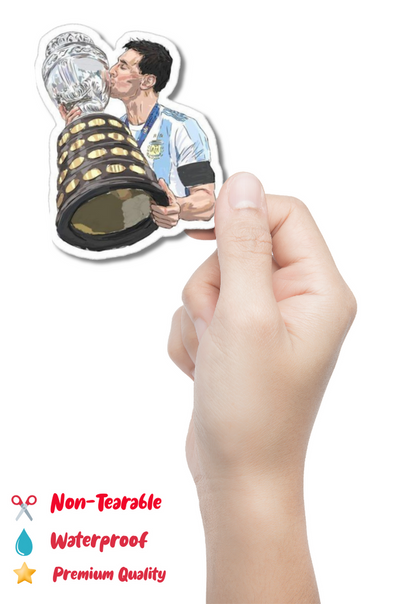 Messi Copa America Champion Sticker