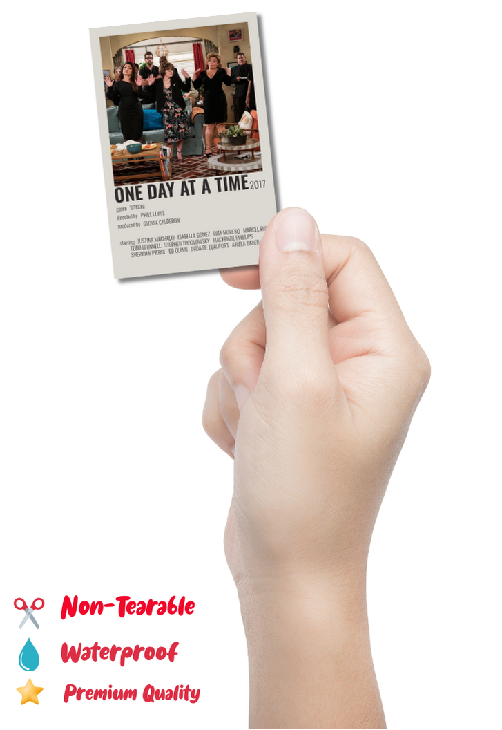 ONE DAY AT A TIME Movie Card Sticker