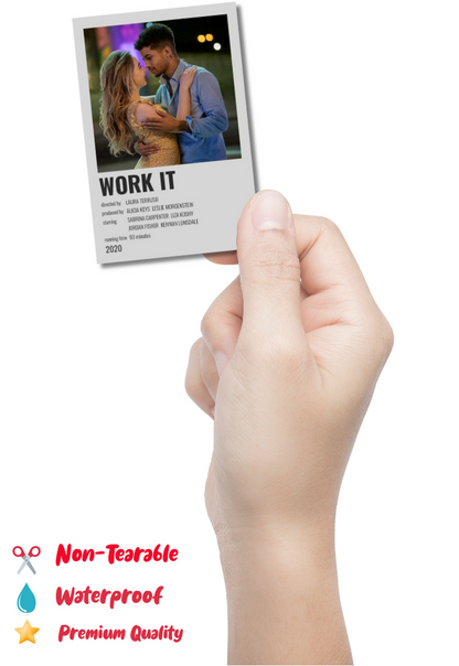 WORK IT Movie Card Sticker