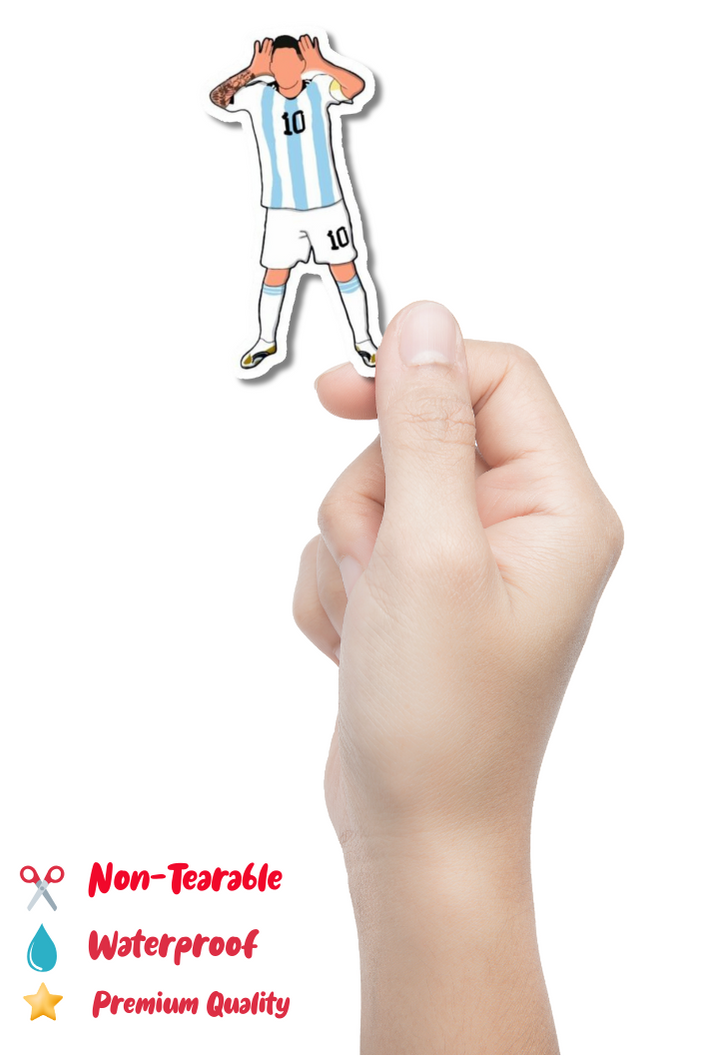 Lionel Messi Celebration Sticker