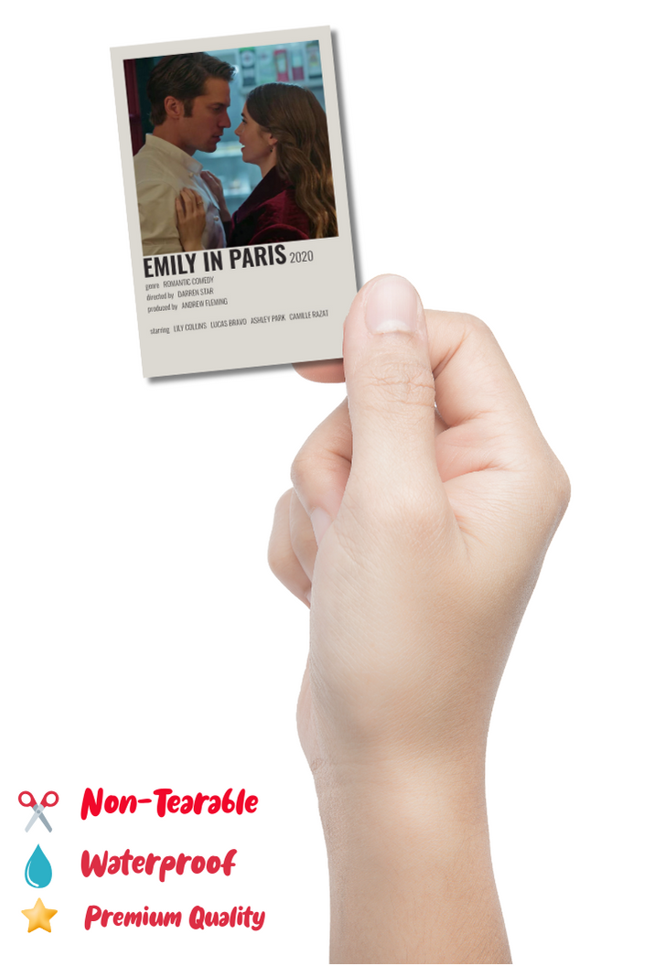 EMILY IN PARIS Movie Card Sticker