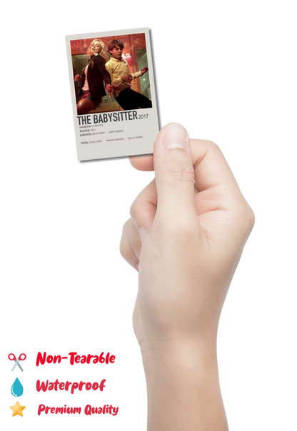 THE BABYSITTER Movie Card Sticker