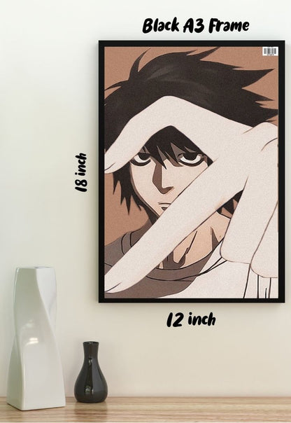 L Death Note Poster