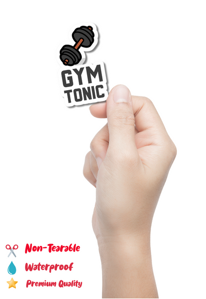 Gym Tonic Gym Sticker