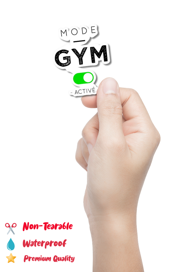 Gym Mode Active Gym Sticker