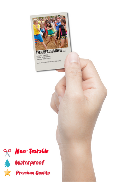 TEEN BEACH MOVIE Movie Card Sticker