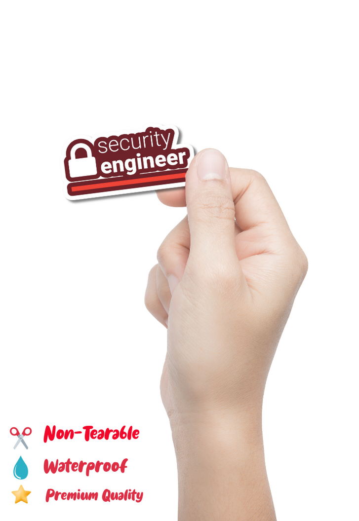 Security Engineer Sticker