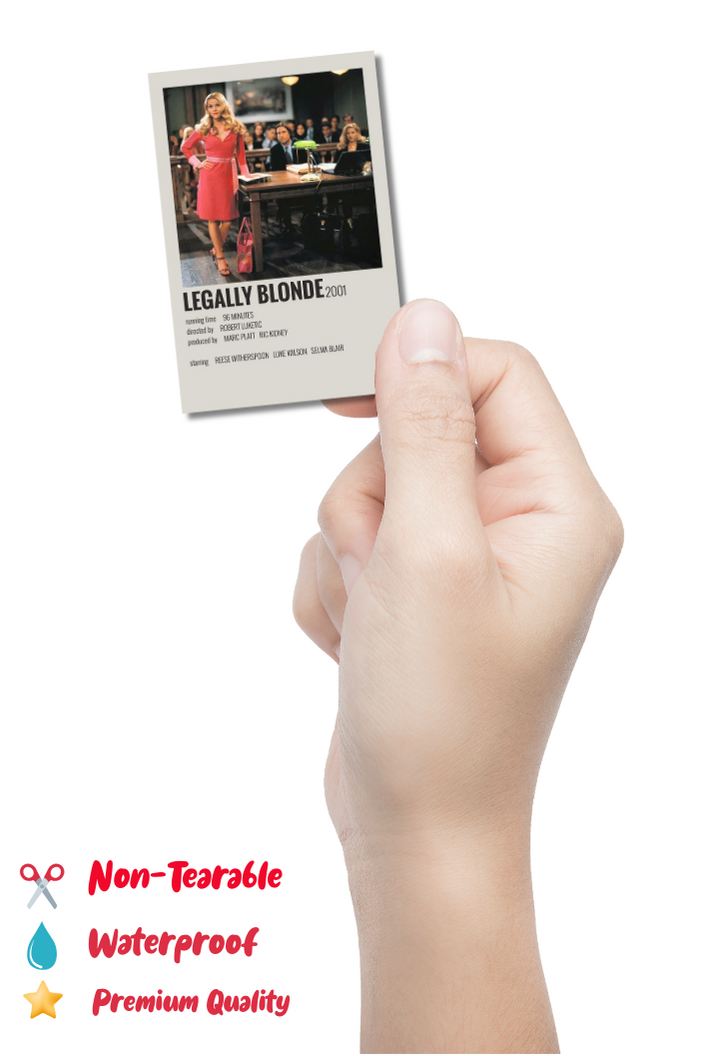 LEGALLY BLONDE Movie Card Sticker