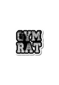 Gym Rat Gym Sticker
