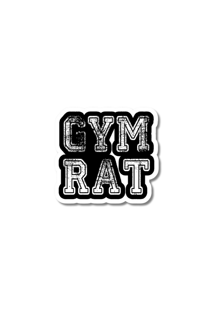 Gym Rat Gym Sticker