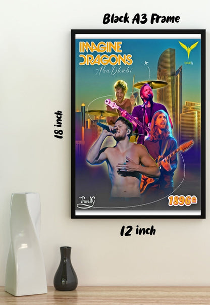 Imagine Dragons 1896 Poster