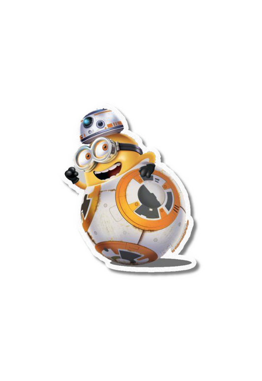 BB-8 Star War Minion Sticker