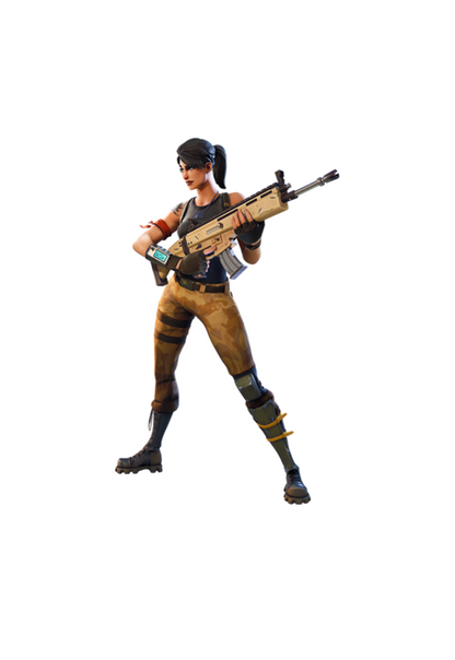 Fortnite Assault Trooper Sticker