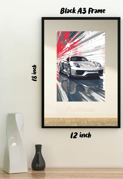 Porsche Car Poster