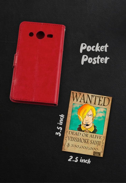 Wanted Sanji Poster