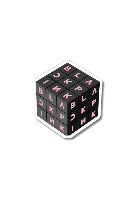 BlackPink Cube Sticker