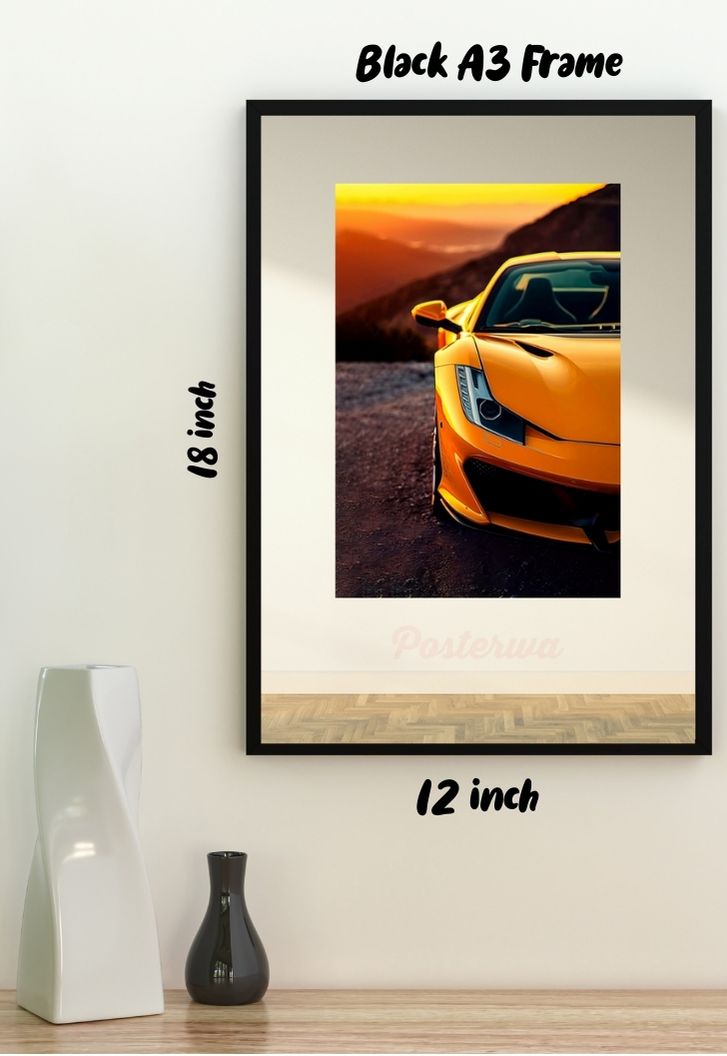 Lamborghini Car Poster