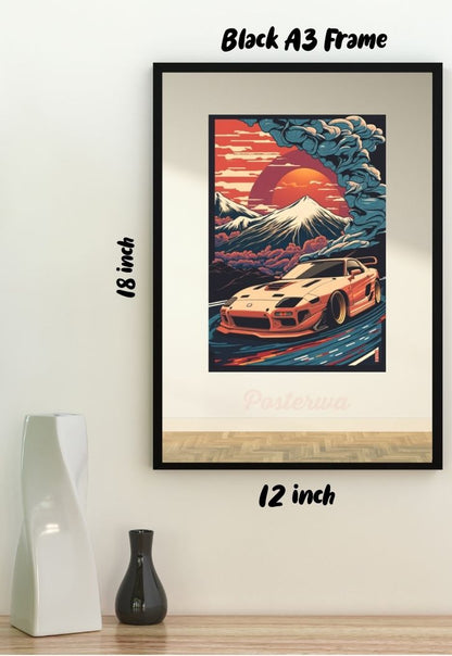 JDM Car Art Poster