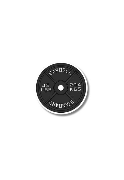 Dumble Barbell Gym Sticker