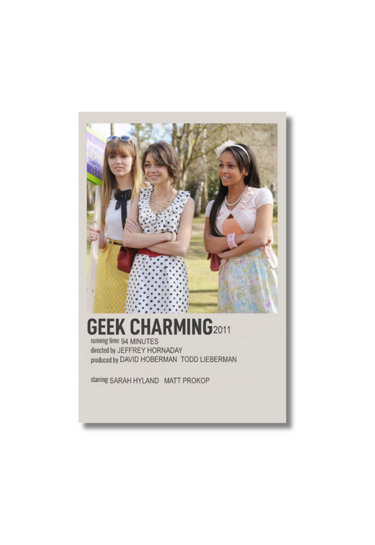 GEEK CHARMING Movie Card Sticker