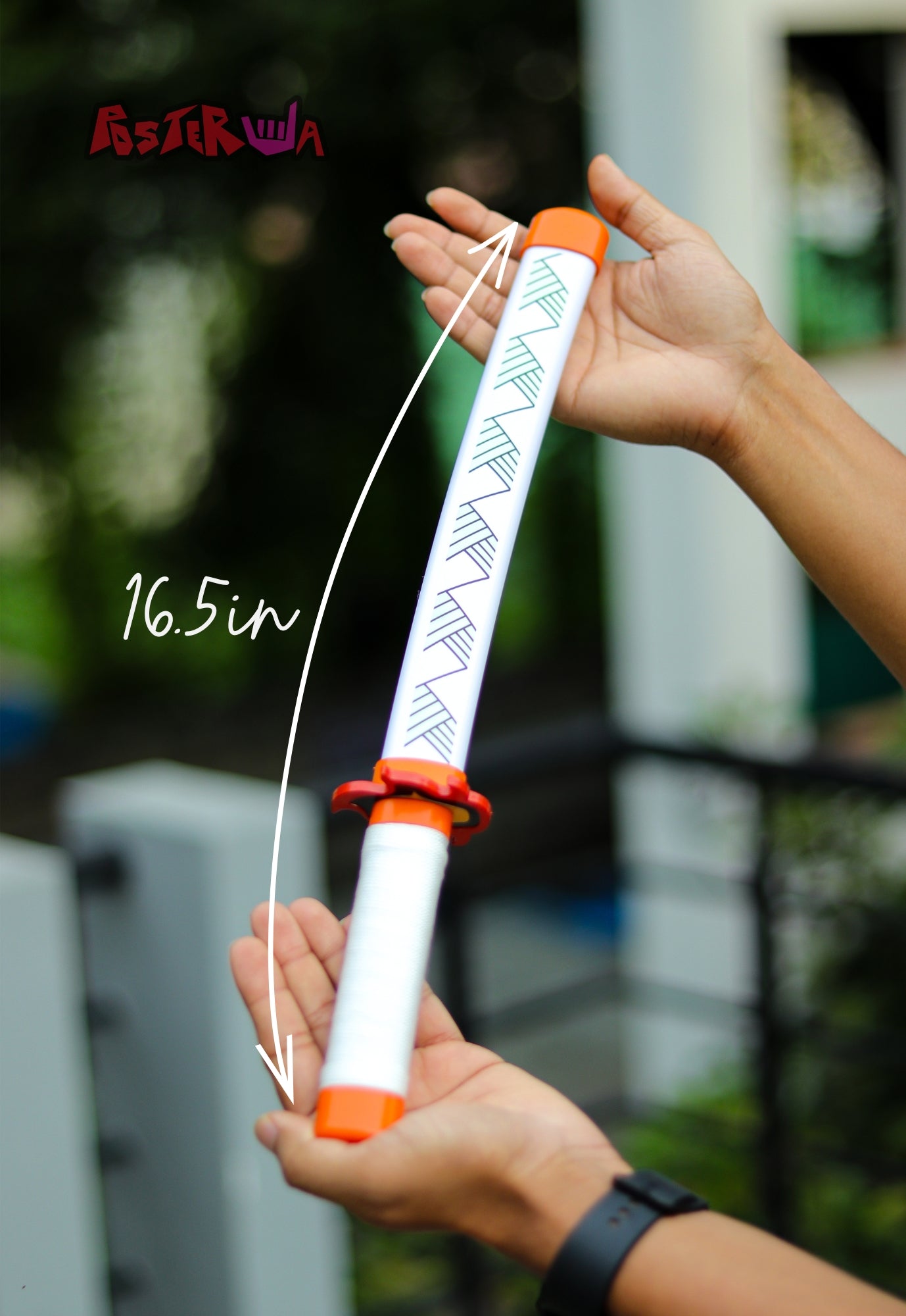 Rengoku Nichirin Mini Katana | Desk Decor | Anime Katana