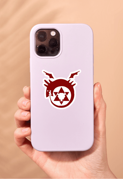 Sins Unleashed: Fullmetal Alchemist Brotherhood Symbol Sticker