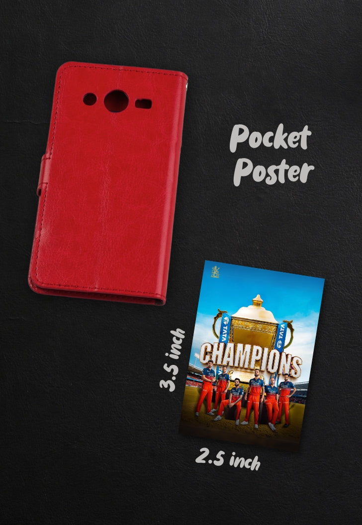 RCB 2025 Champions Poster