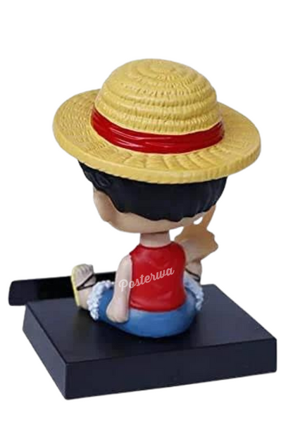 Monkey D. Luffy Bobble Head with Mobile Holder