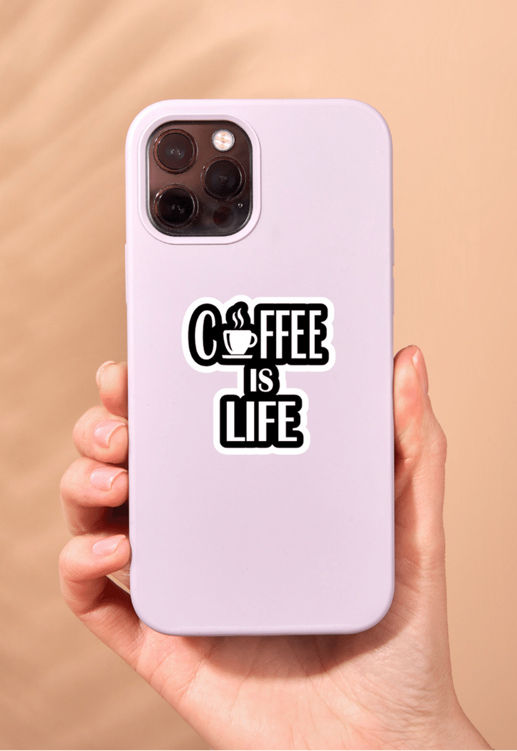 Coffee Is Life Sticker