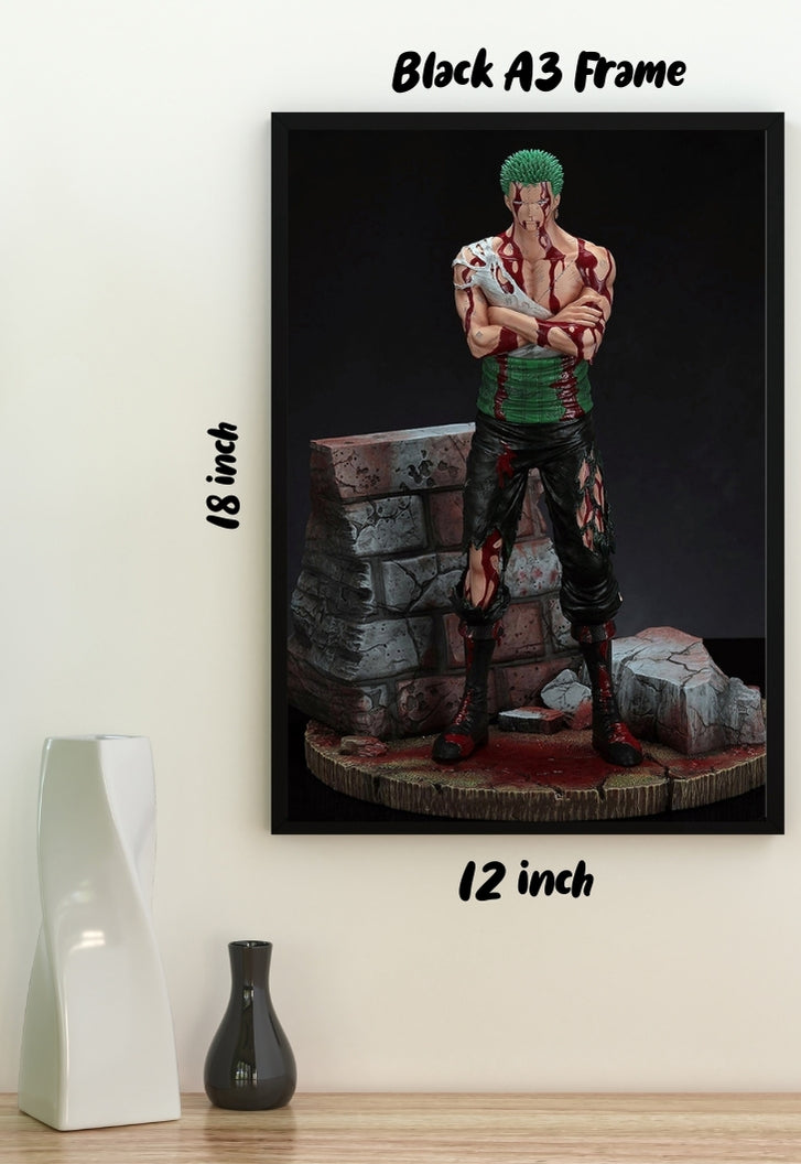 Zoro Sacrifice Poster