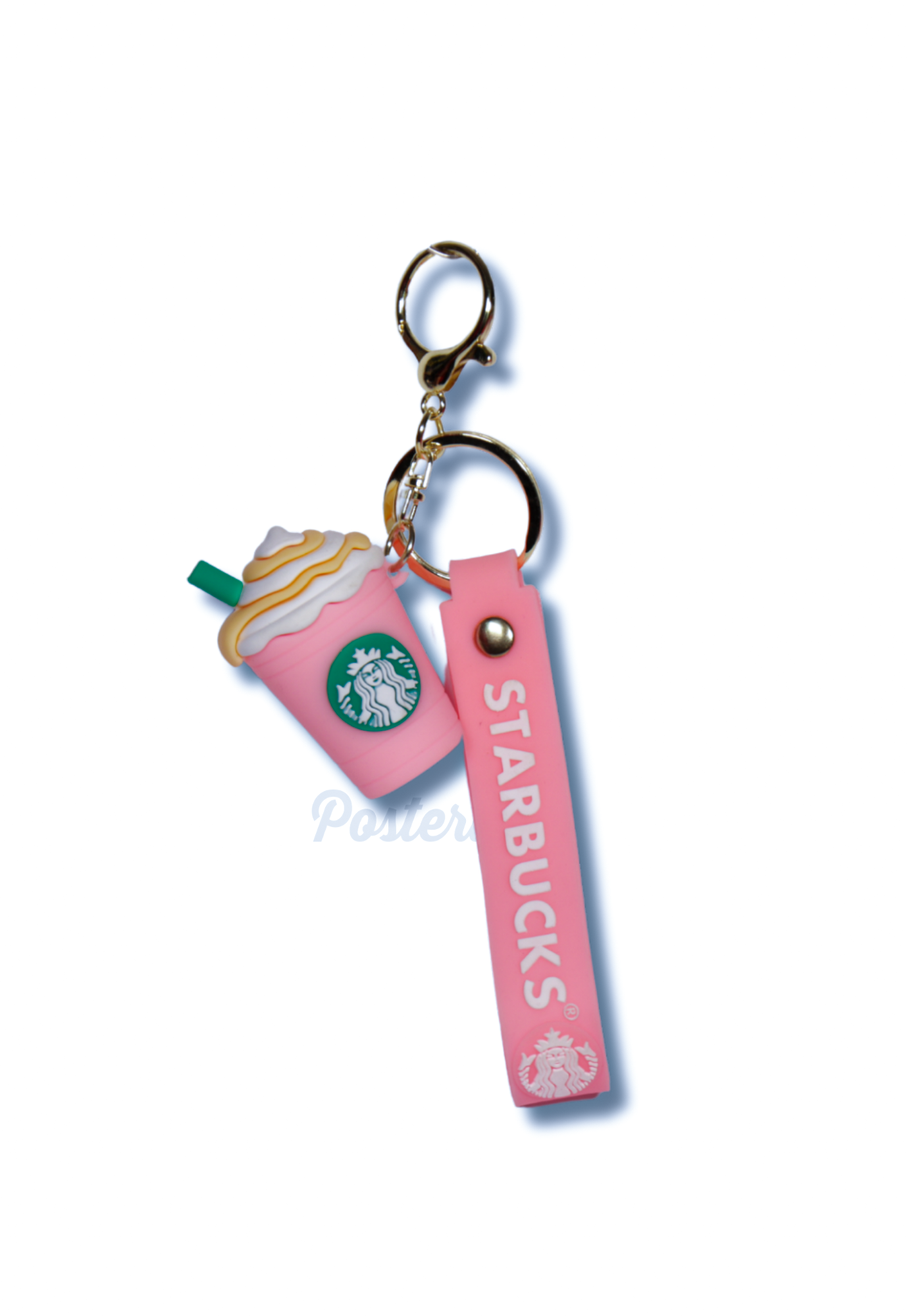 StarBucks Pink Keychain