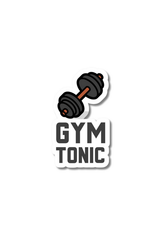 Gym Tonic Gym Sticker