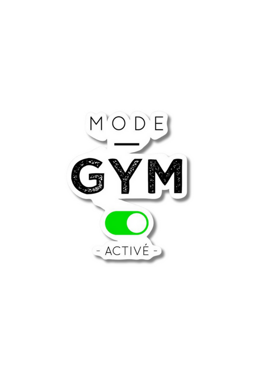 Gym Mode Active Gym Sticker