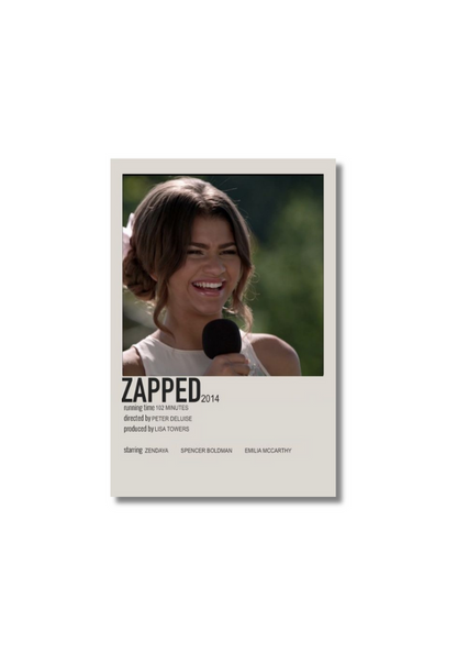 ZAPPED Movie Card Sticker